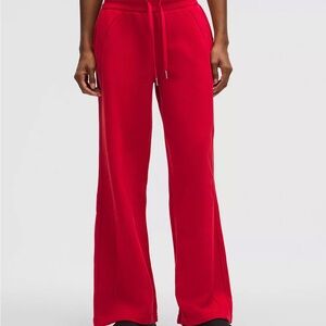 Lululemon Scuba Mid-Rise Wide-Leg Pant (regular)
